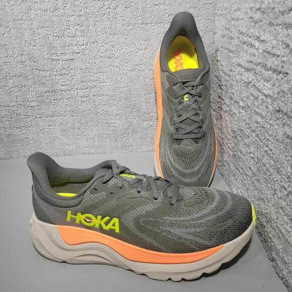 Hoka One One Arahi 8 Men\'s Size US 9.5D Asphalt Gravel Athletic Running Sneakers main image 7